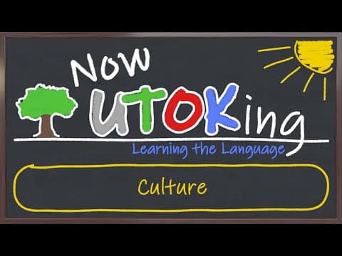 Now UTOKing | 8 | Culture