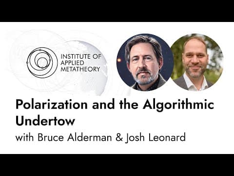 Polarization and the Algorithmic Undertow